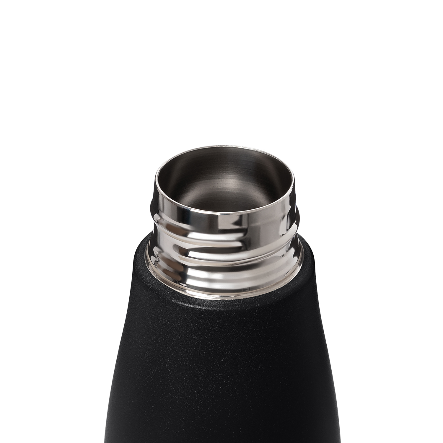 Термобутылка вакуумная герметичная Боска (Bosca), серая — пример нанесения логотипа (Portobello Распродажа -50%) | Print Logo