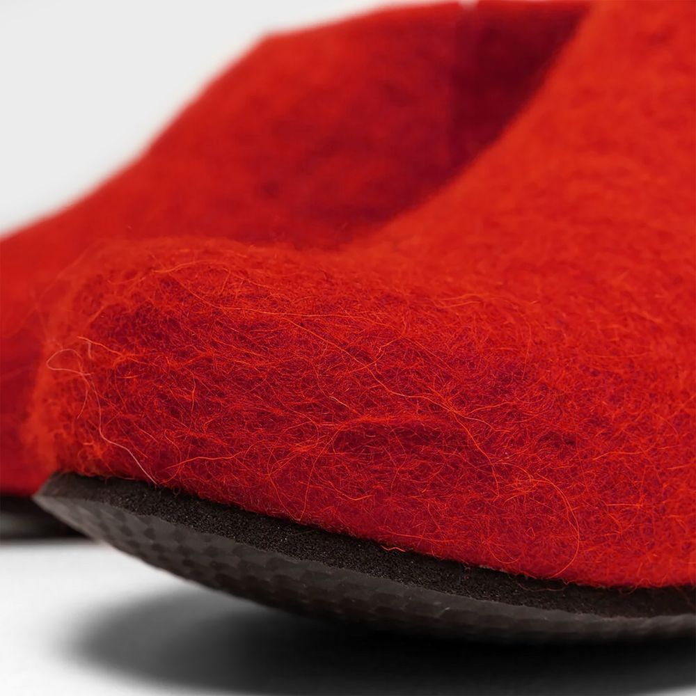 Домашние валенки Wild, красные, размер 47