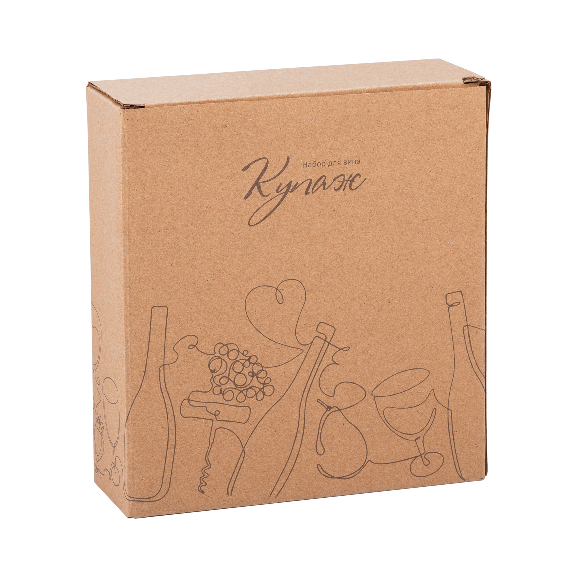 Набор винный "Купаж" с шахматами фото на сайте Print Logo.