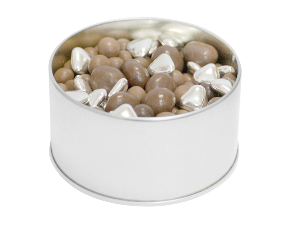 Коробка Pragmax S, круглая — пример нанесения логотипа () | Print Logo