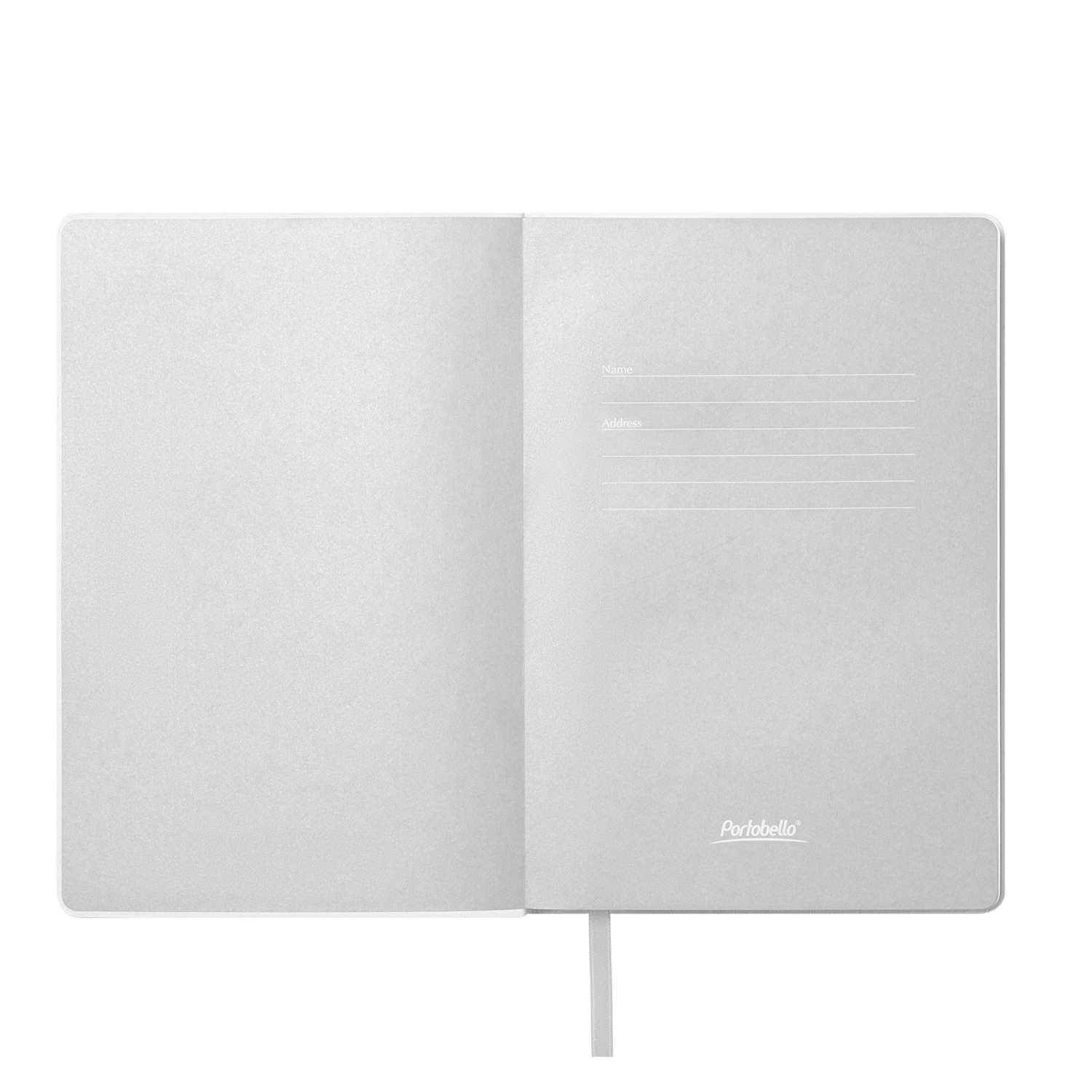 Ежедневник Гэлакси (Galaxy) недатированный, гибкая обложка, срез голограф. фольга, белый фото на сайте Print Logo.