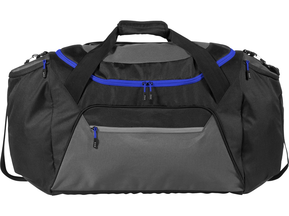 Сумка дорожная Milton, черный/темно-серый/ярко-синий