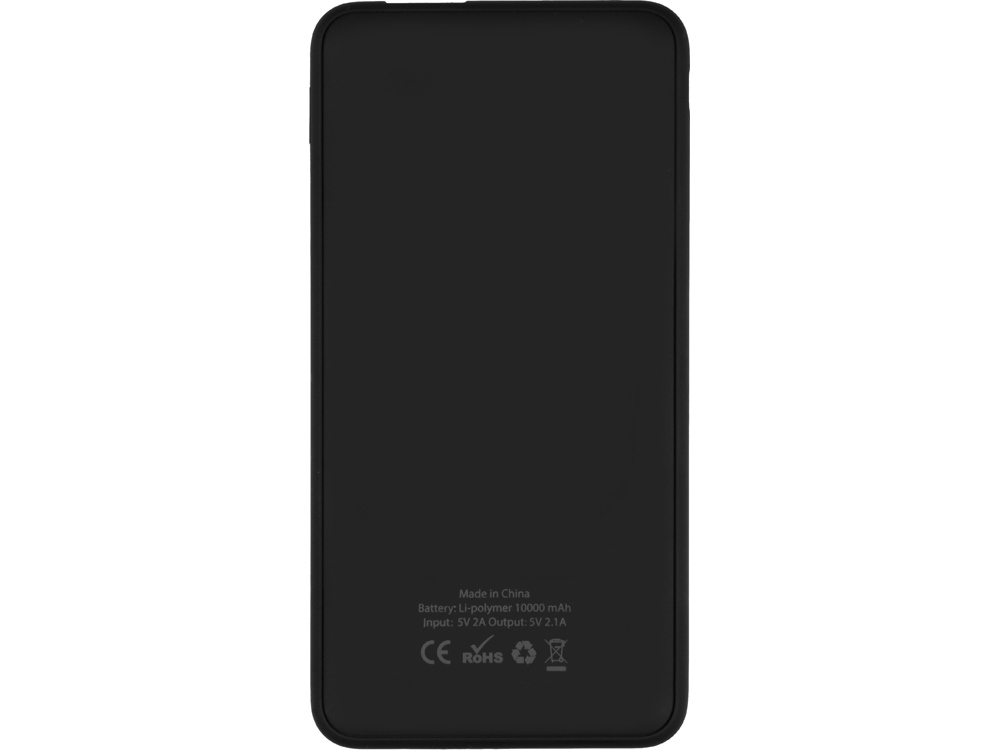 Портативное зарядное устройство Shell Pro, 10000 mAh, синий/черный