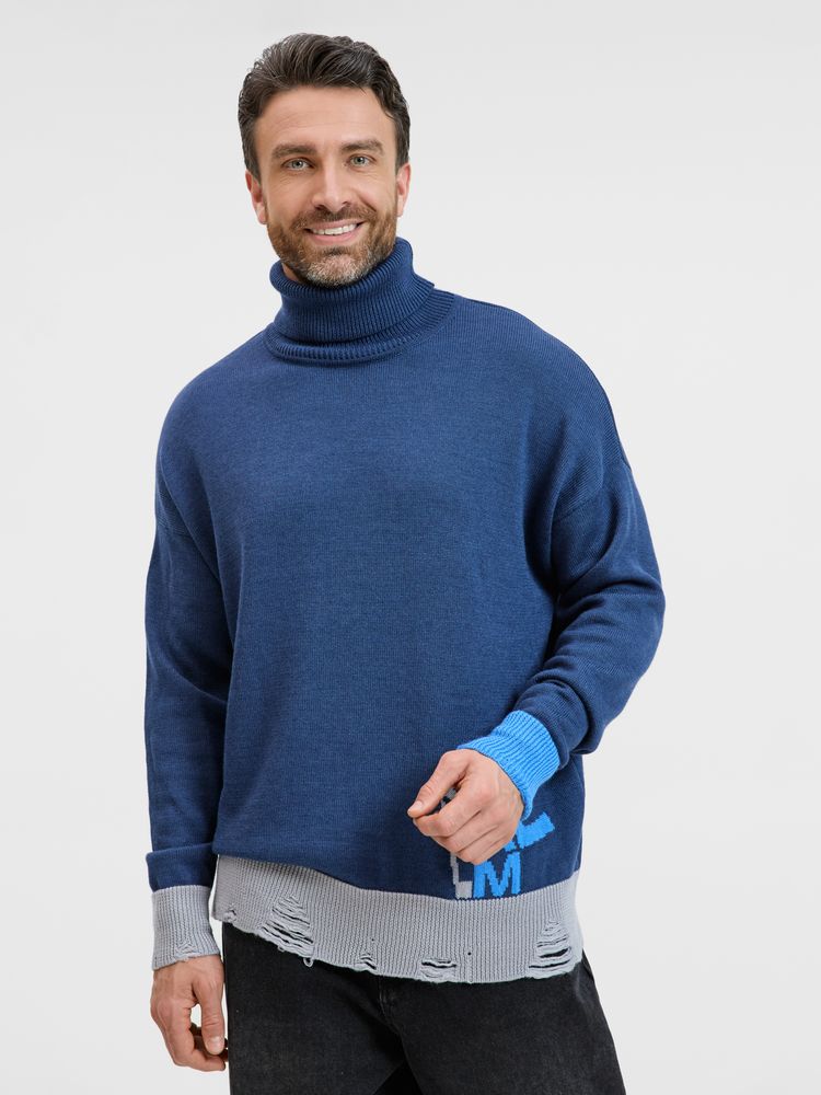 Свитер оверсайз Tricksy Net Grunge на заказ, акрил, размер S/M