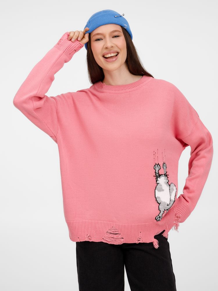 Джемпер Sharpick, розовый, размер L/XL