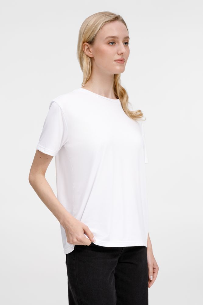 Футболка унисекс Senti, белая, размер L