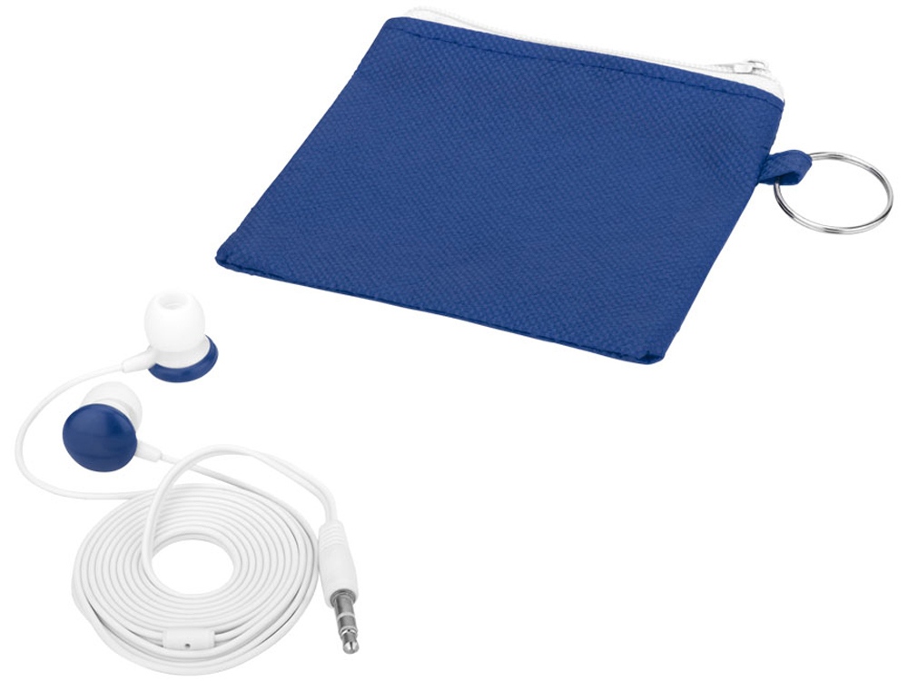 Наушники Star в нетканом чехле, ярко-синий