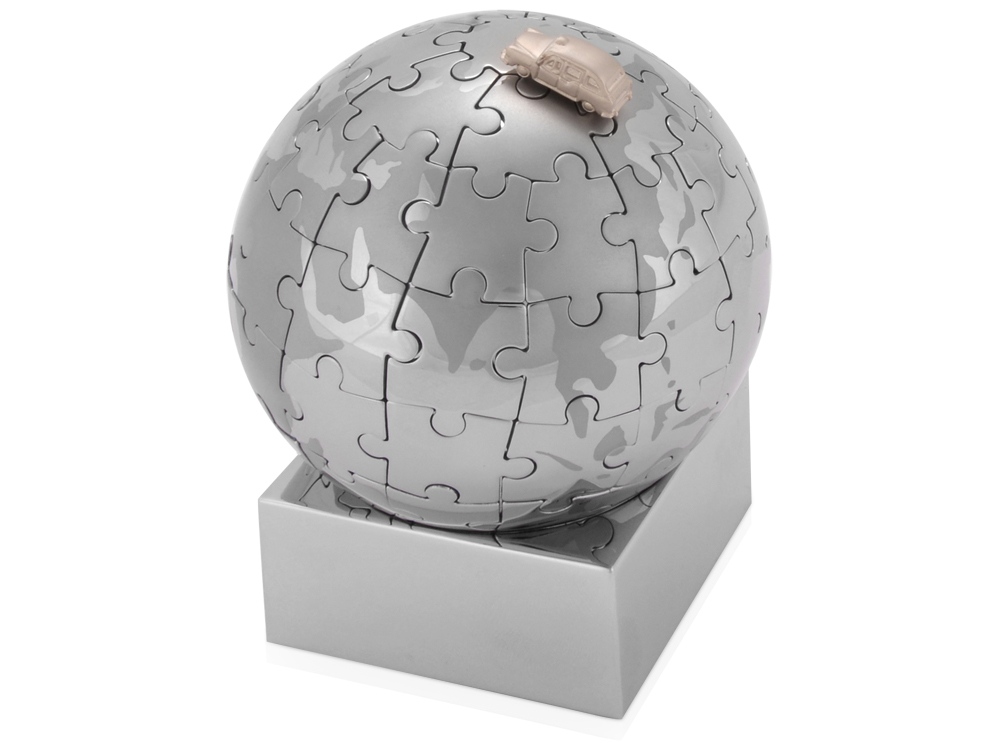 Паззл Вокруг света с логотипом  | Print Logo