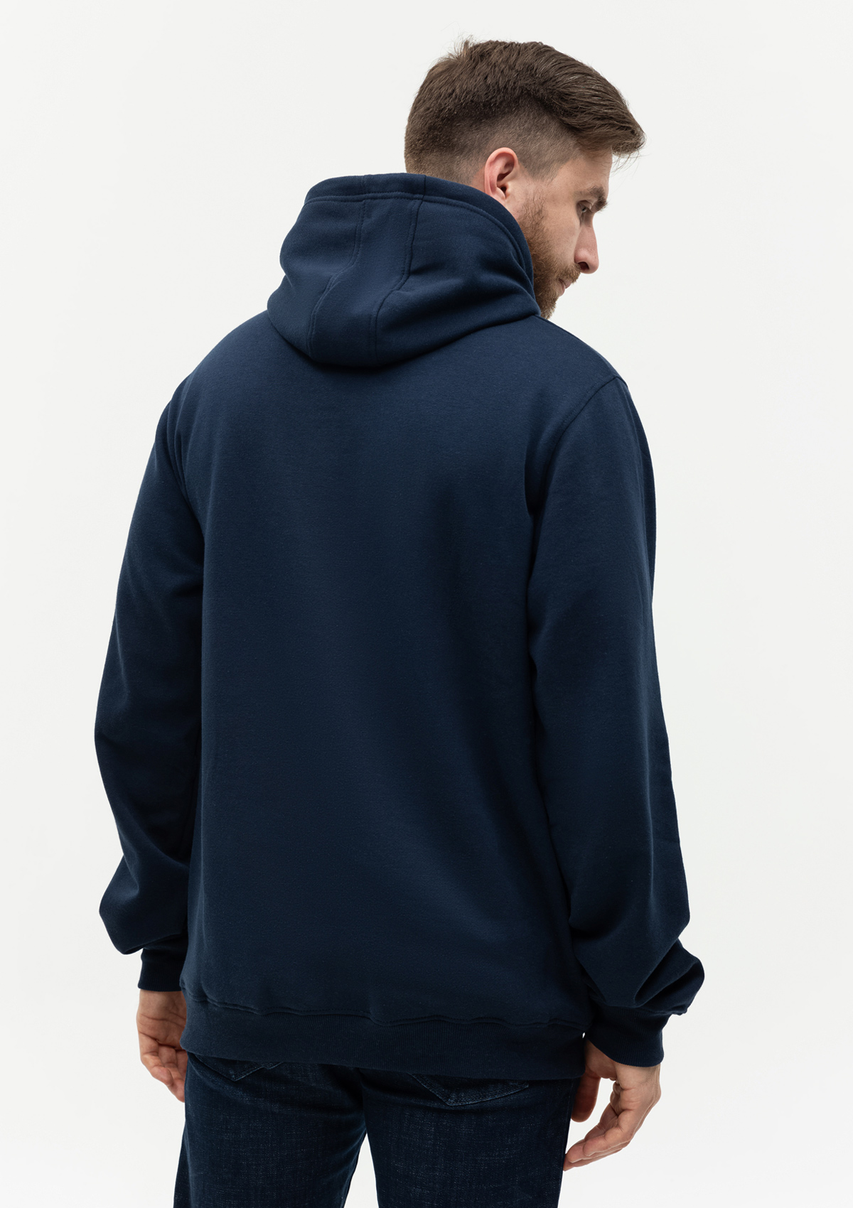 Худи унисекс STAN футер с начёсом 260, 20, Тёмно-синий,  (46)  (48/M)