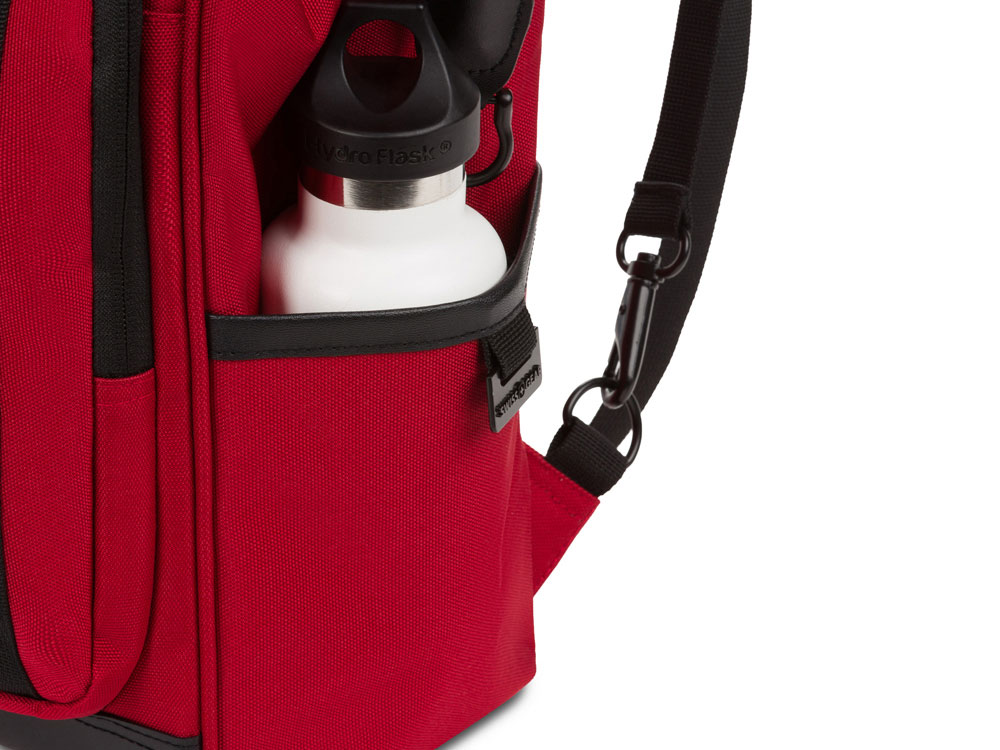 Рюкзак SWISSGEAR 16,5 Doctor Bags, красный/черный, полиэстер 900D/ПВХ, 29 x 17 x 41 см, 20 л