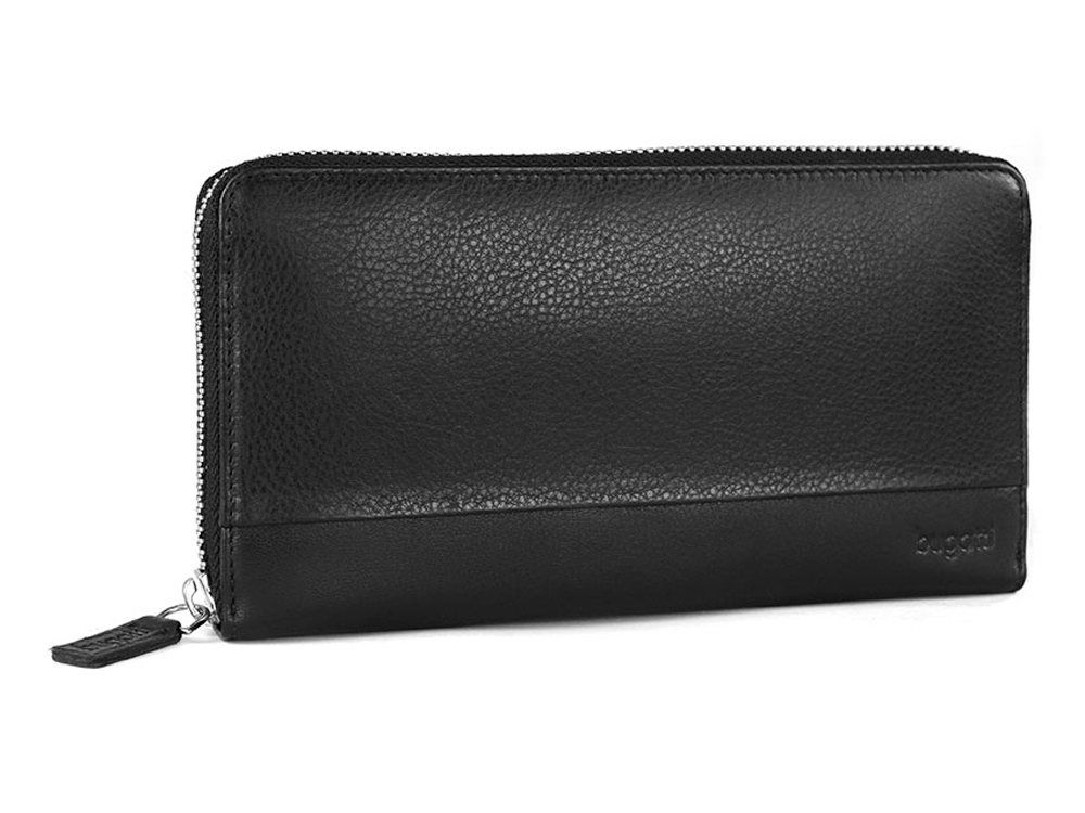 Кошелек Atlanta на молнии с логотипом BUGATTI | Print Logo