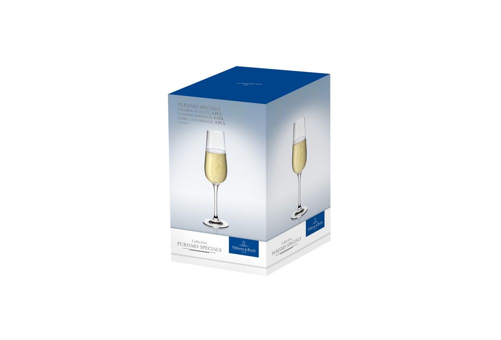 Бокал для шампанского Purismo фото на сайте Print Logo.