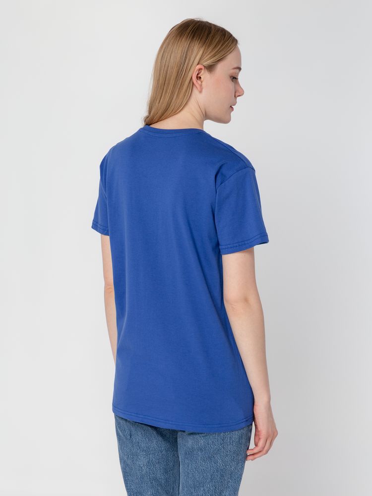 Футболка унисекс T-bolka 160, ярко-синяя, размер 4XL