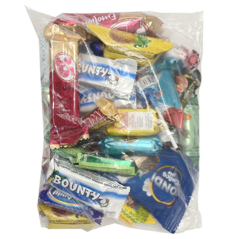 Набор сладостей Candyland — пример нанесения логотипа (сделано в России) | Print Logo