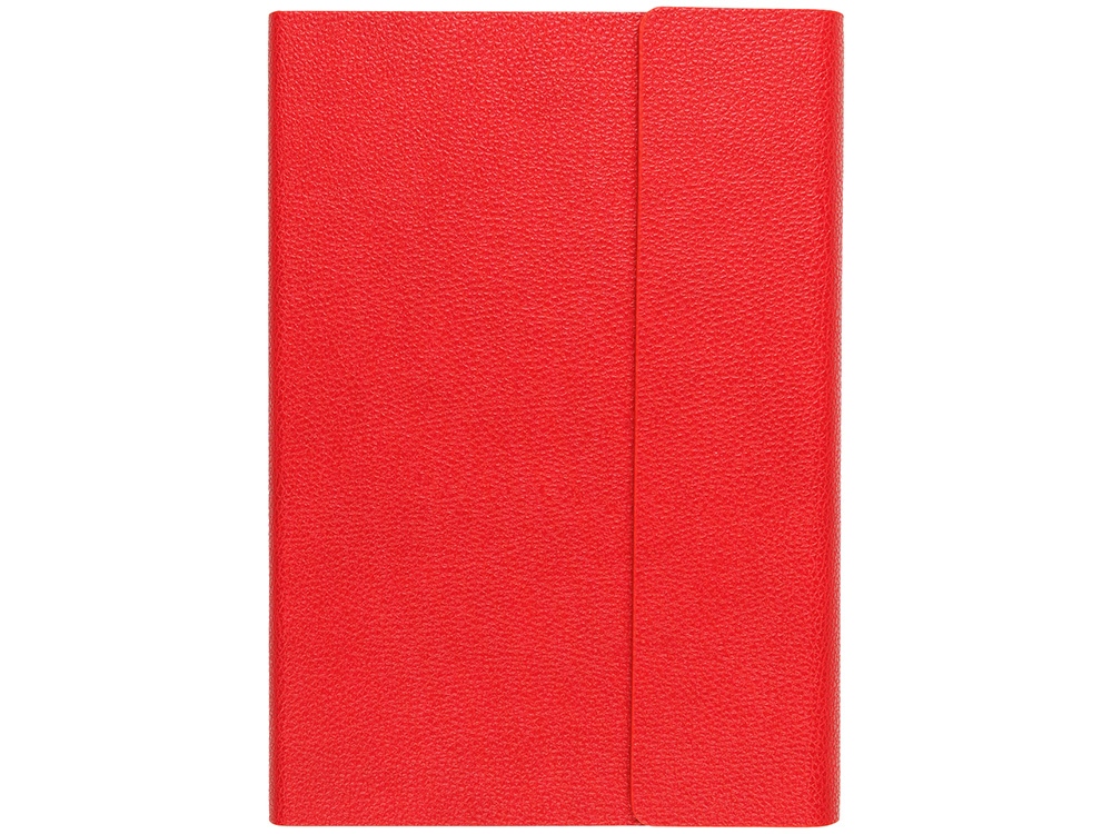 Ежедневник недатированный с магнитным клапаном А5 Venezia, красный