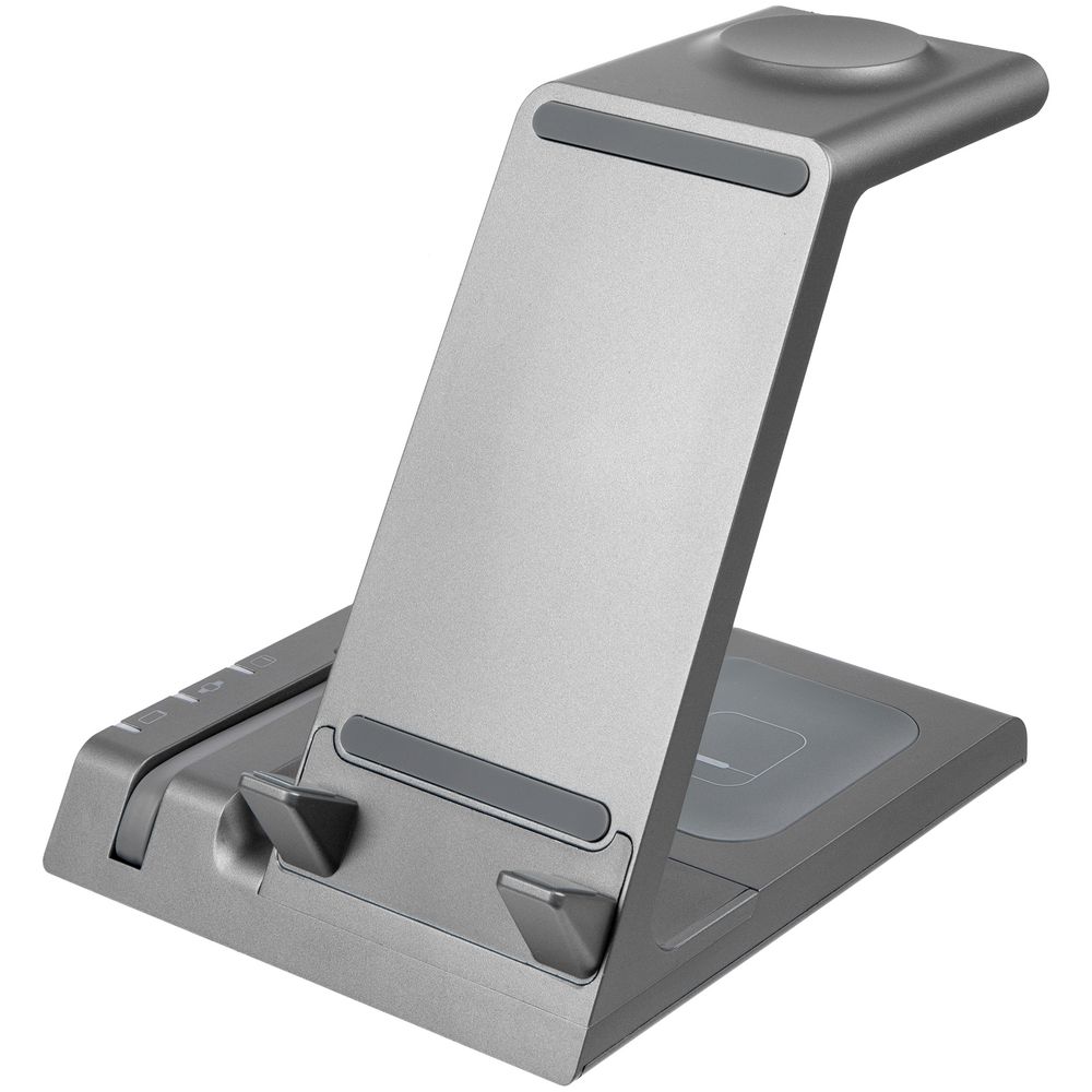 Зарядная станция Tres — пример нанесения логотипа (Uniscend) | Print Logo