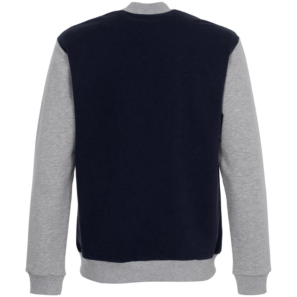 Бомбер College темно-синий, размер S