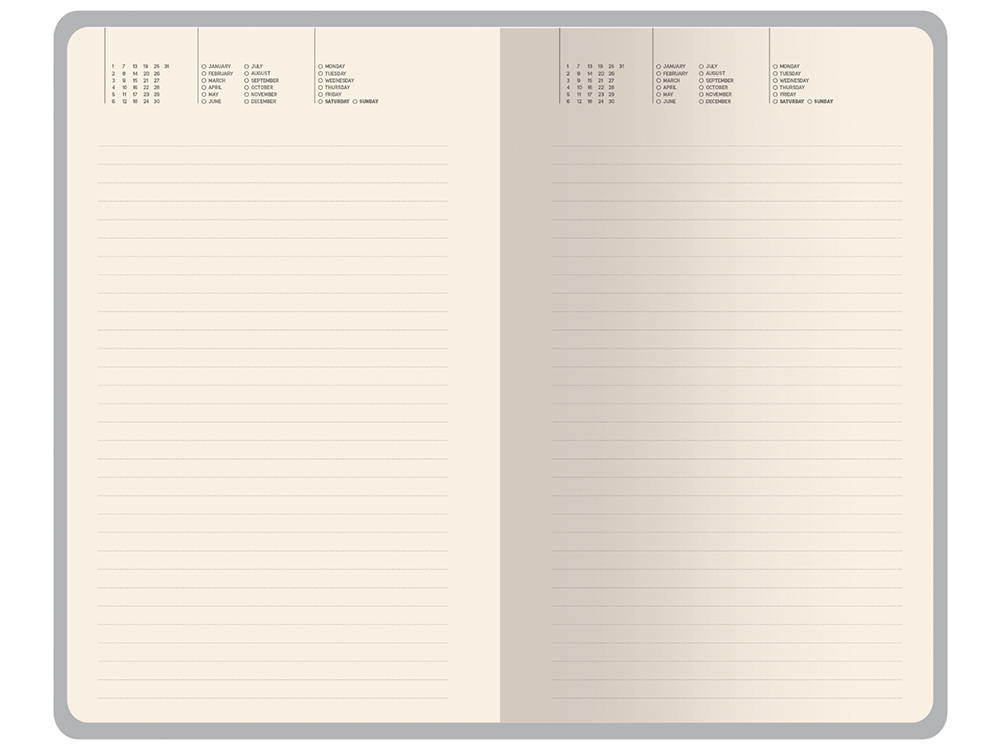 Ежедневник недатированный А5 Valencia, синий