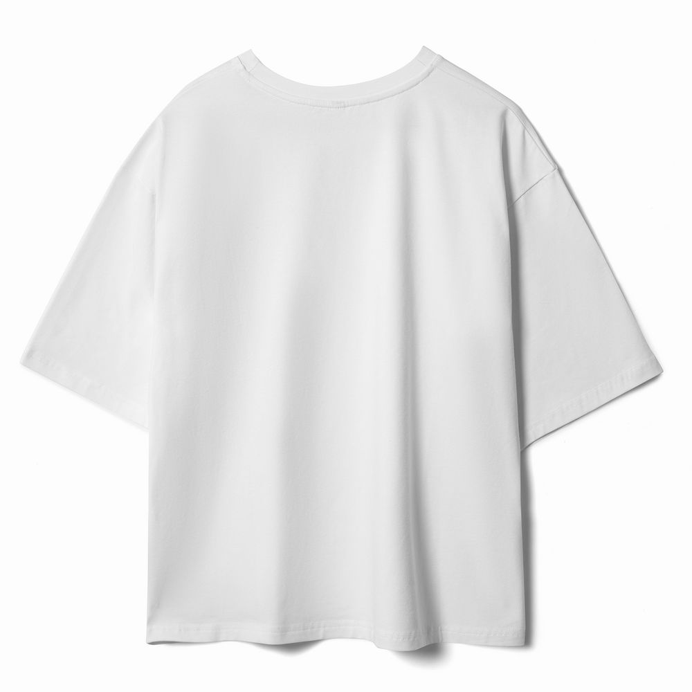 Футболка унисекс оверсайз Street Vibes, молочно-белая, размер M/L