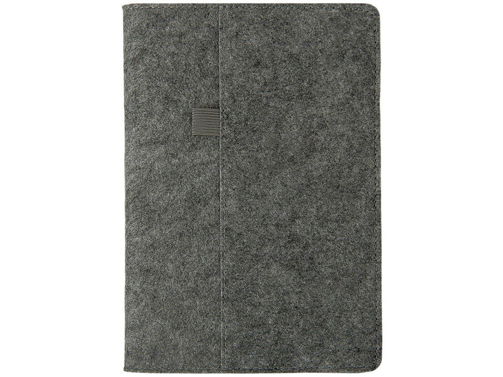 Двустороннее портфолио из рпет-фетра и искусственной кожи Felt, серый