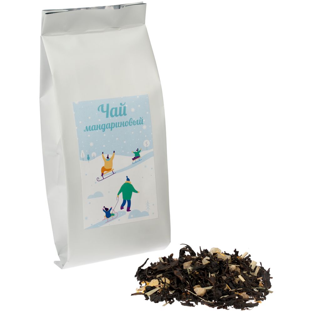 Чай черный «Мандариновый» с логотипом  | Print Logo