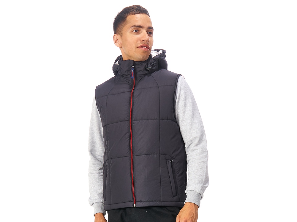 Жилет Vigour мужской с логотипом US Basic | Print Logo