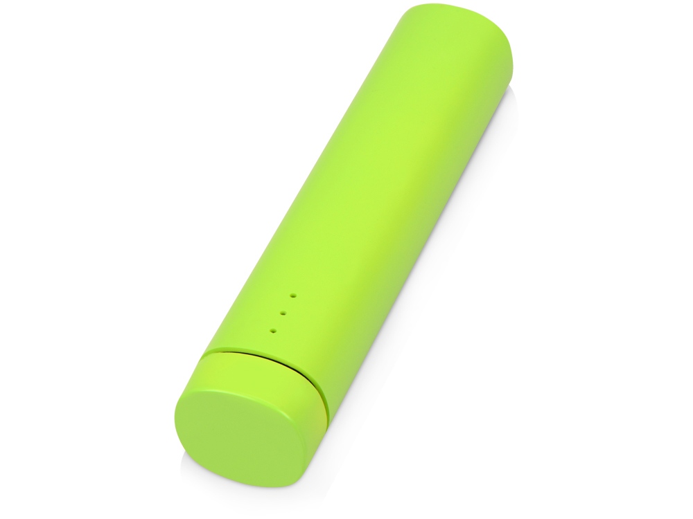 Портативное зарядное устройство Мьюзик, 5200 mAh, зеленое яблоко
