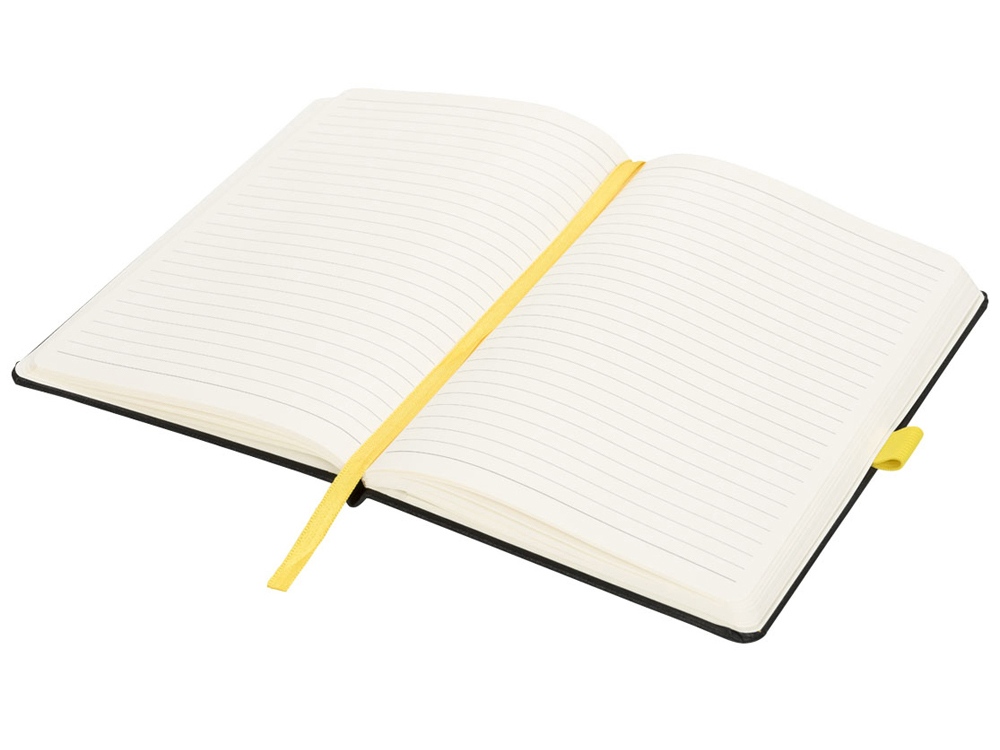 Блокнот А5 Lasercut, черный/желтый