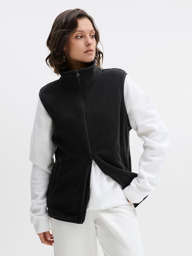 Жилет флисовый унисекс Ben Mac, черный, размер S