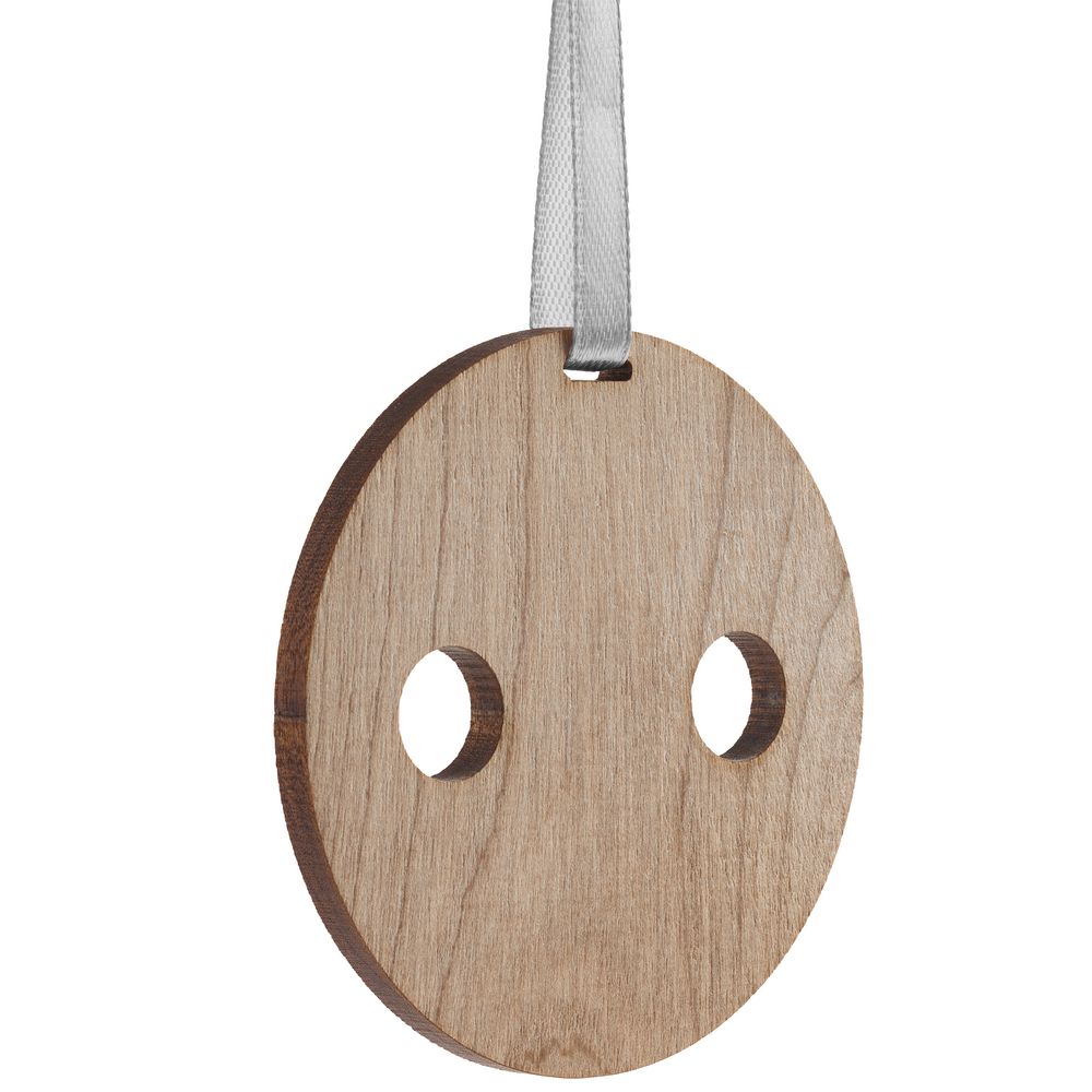 Деревянная подвеска Carving с логотипом  | Print Logo