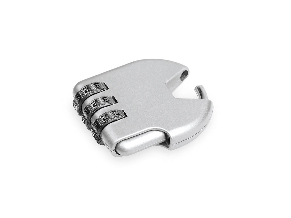 Замок с числовой комбинацией CLAVIS с логотипом  | Print Logo