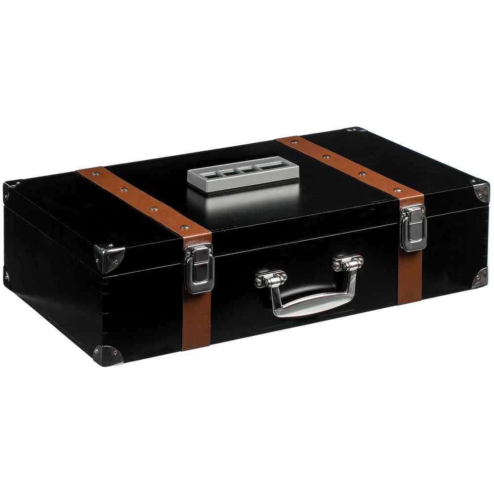 Чемодан с таймером обратного отсчета «Час Икс» — пример нанесения логотипа (сделано в России) | Print Logo