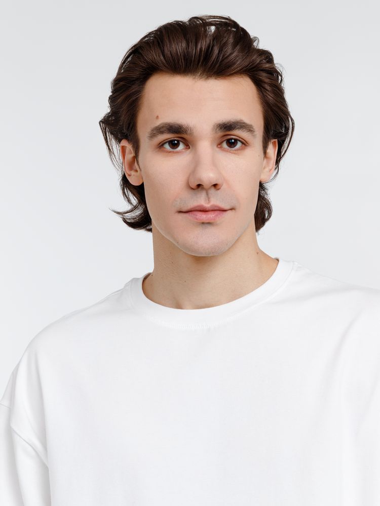 Футболка оверсайз унисекс City Sapiens, молочно-белая, размер XL