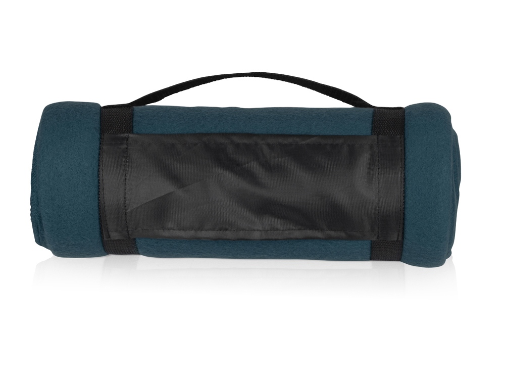 Плед Нежность, темно-синий