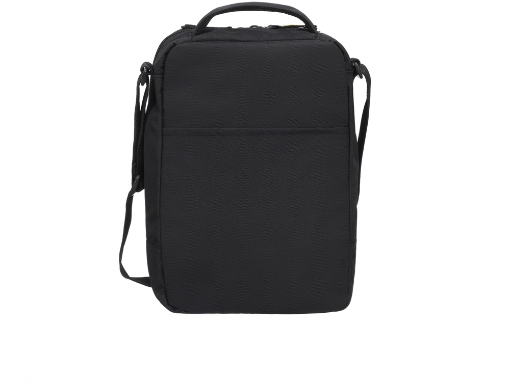 Сумка-планшет TORBER, черный/серый, полиэстер M2, 22 x 9 x 29 см