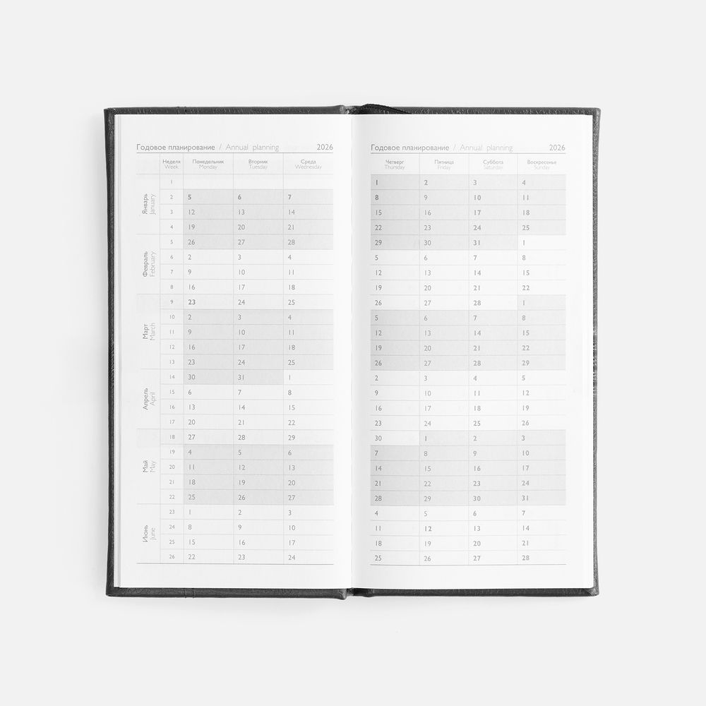 Еженедельник Baza, датированный