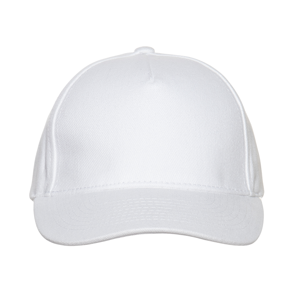 Бейсболка STAN 5 клиньев хлопок 280, 03, Белый,  (10/1)  (56-58)