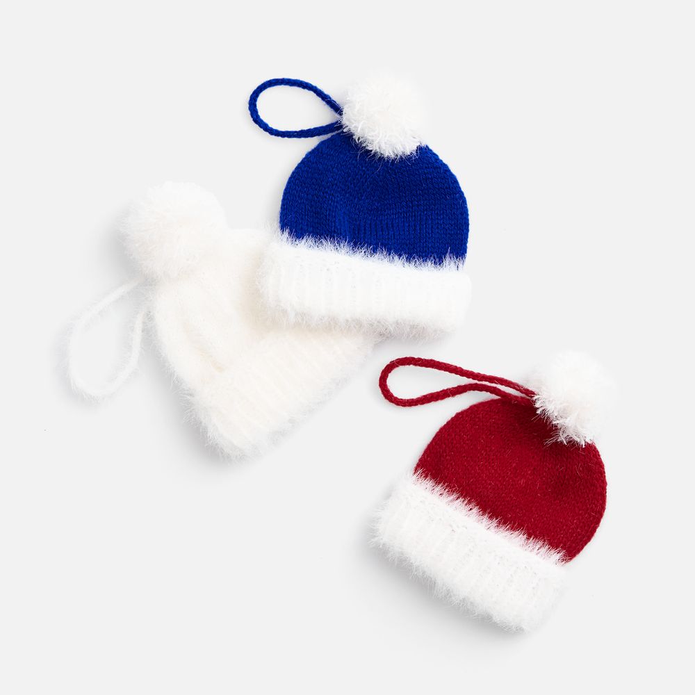 Подвеска на елку «Вьюжка», шапочка — пример нанесения логотипа (teplo) | Print Logo