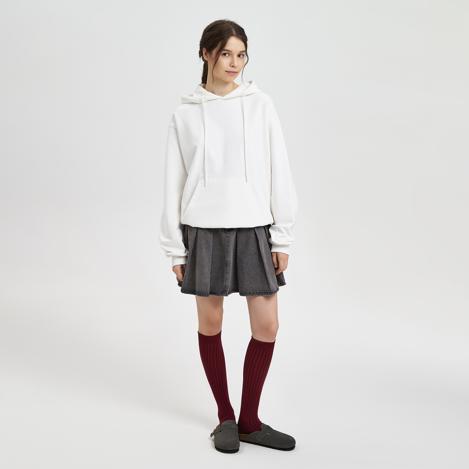 Худи релакс унисекс Адвенче (Adventure), белый, размер XL/2XL