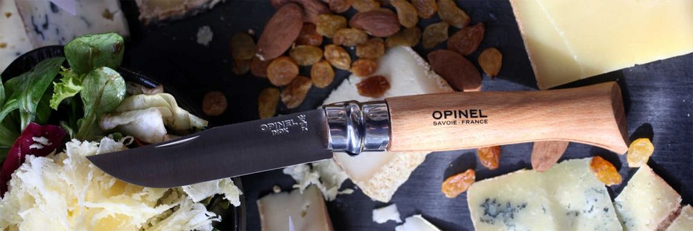 Нож Opinel No 12 — пример нанесения логотипа (Opinel) | Print Logo