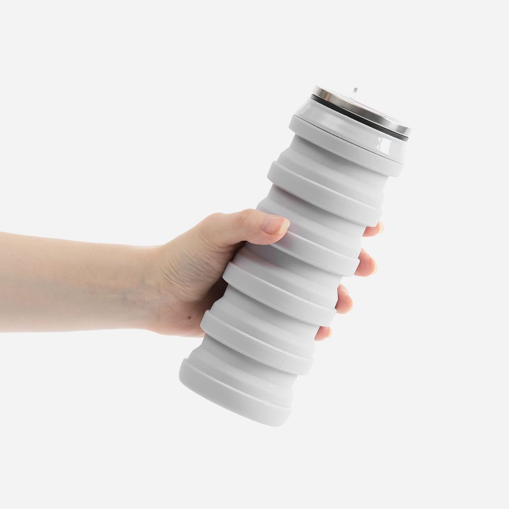 Складная бутылка для воды Folla фото на сайте Print Logo.