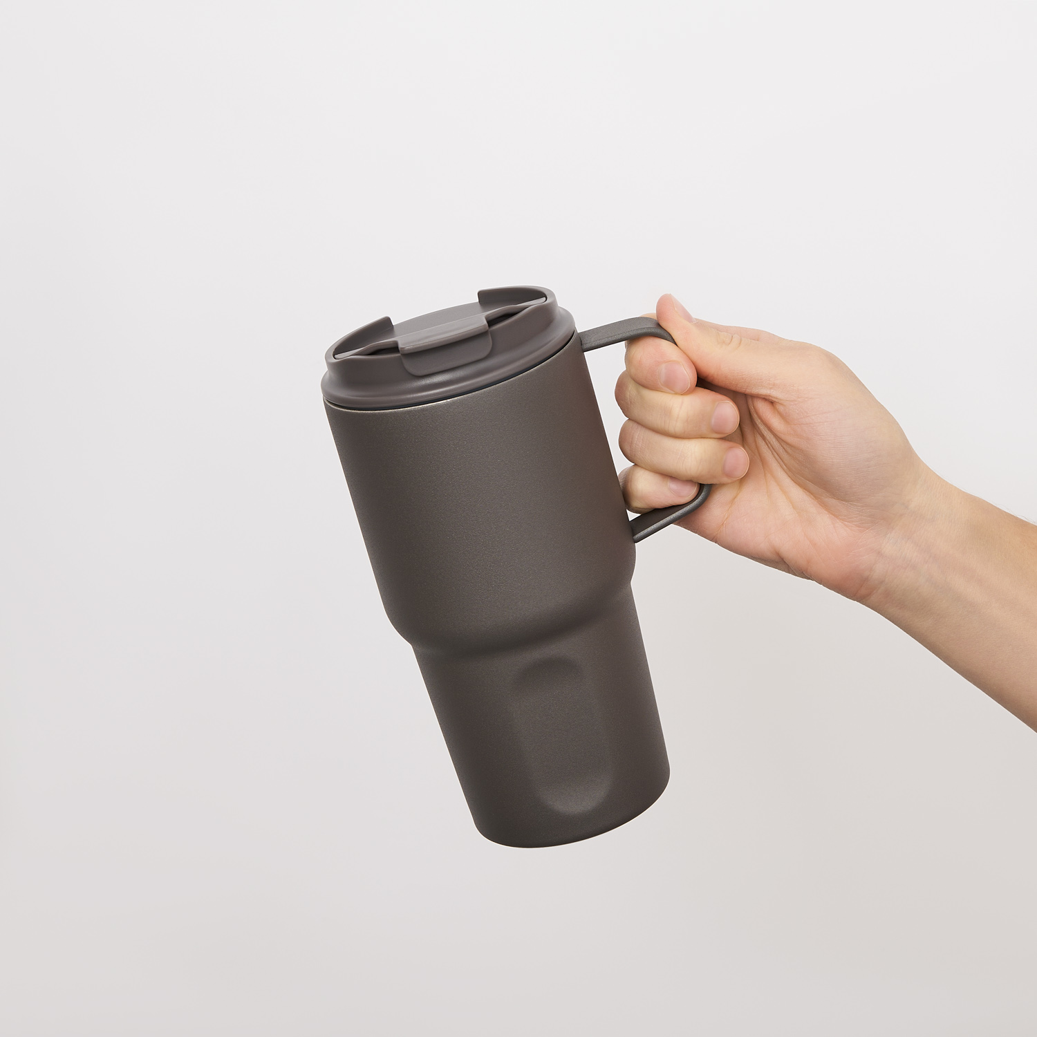 Термокружка вакуумная Авентура, серая