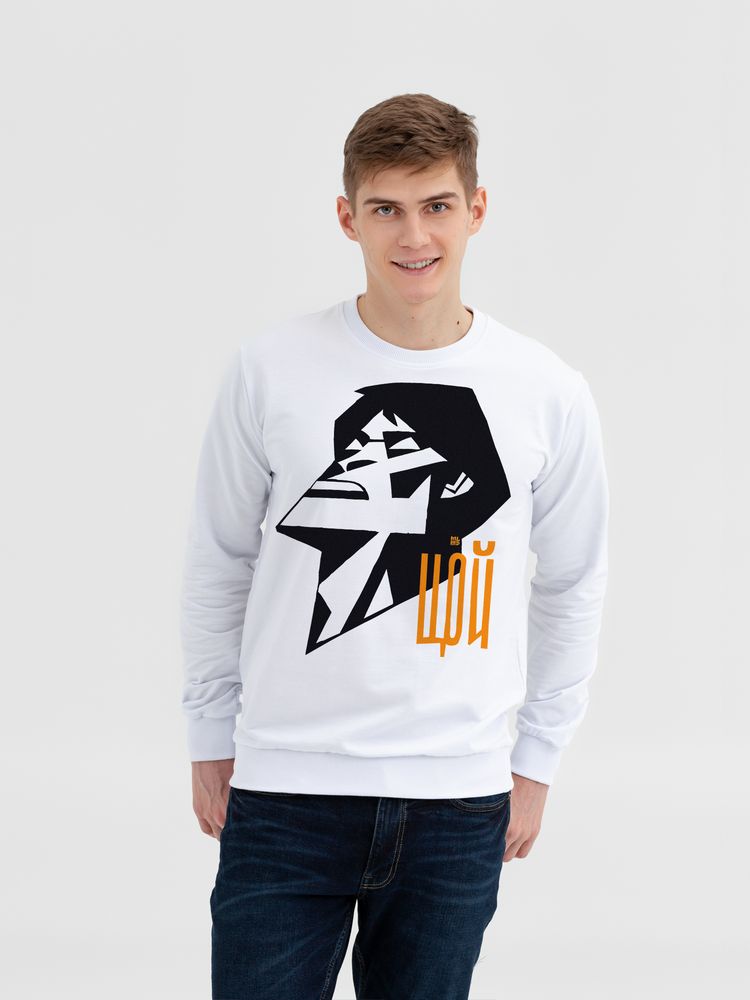 Свитшот «Меламед. Виктор Цой» — пример нанесения логотипа (Author's) | Print Logo