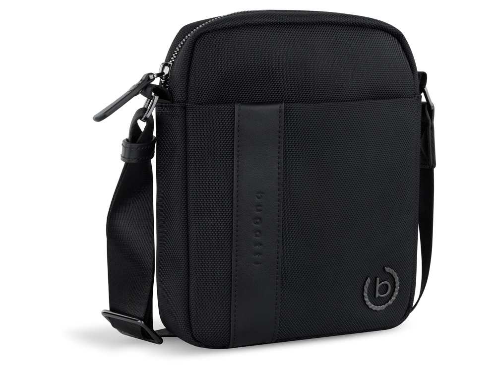 Сумка наплечная мужская Nero с логотипом BUGATTI | Print Logo