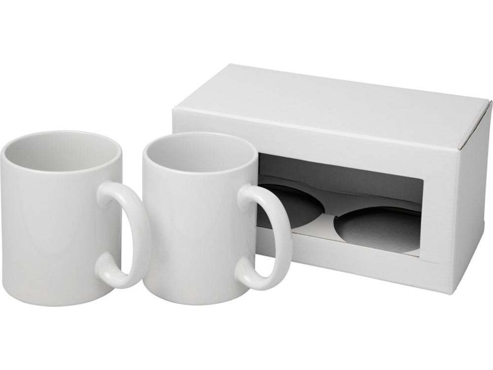 Набор Ceramic: 2 кружки для сублимации с логотипом  | Print Logo