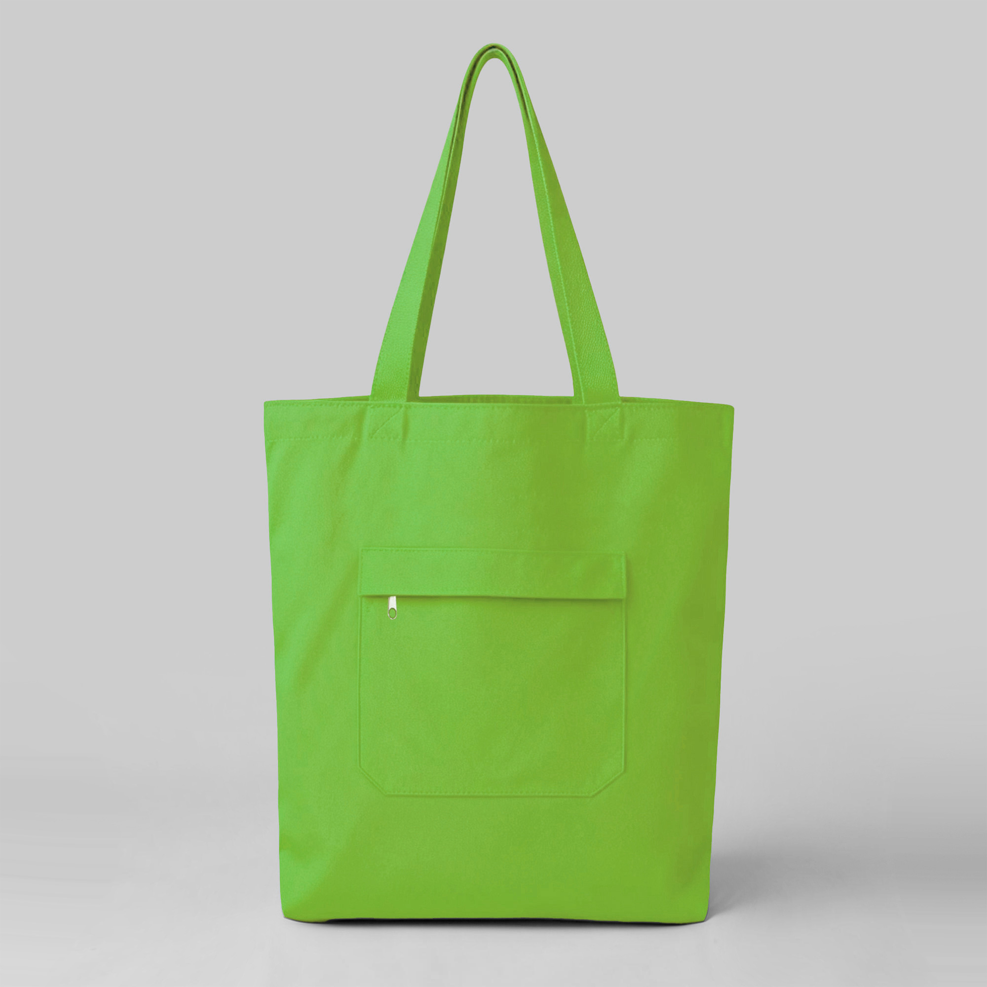Сумка на молнии Zipper из хлопка 280 г/м2 с логотипом  | Print Logo
