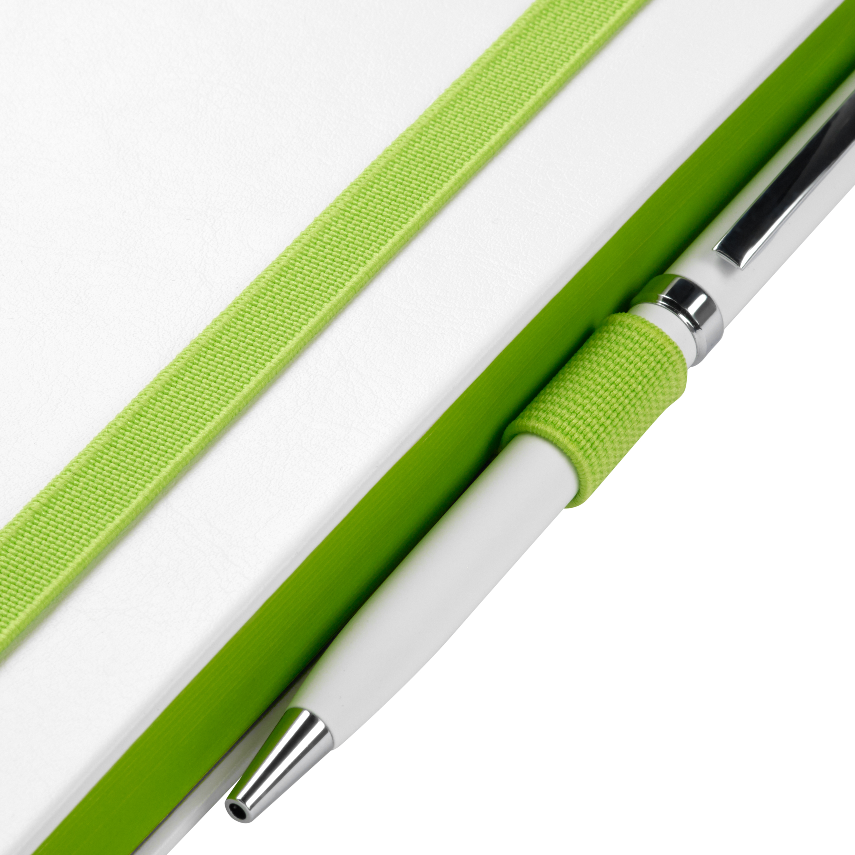 Ежедневник Арктик (Arctic) недатированный, белый/черный фото на сайте Print Logo.