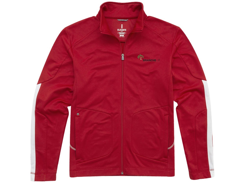 Куртка Maple мужская на молнии, красный