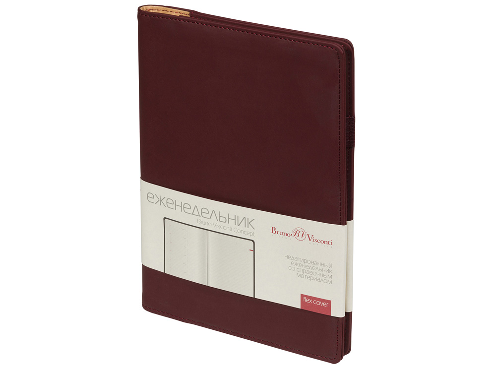 Еженедельник недатированный А5 Concept с логотипом Bruno Visconti | Print Logo