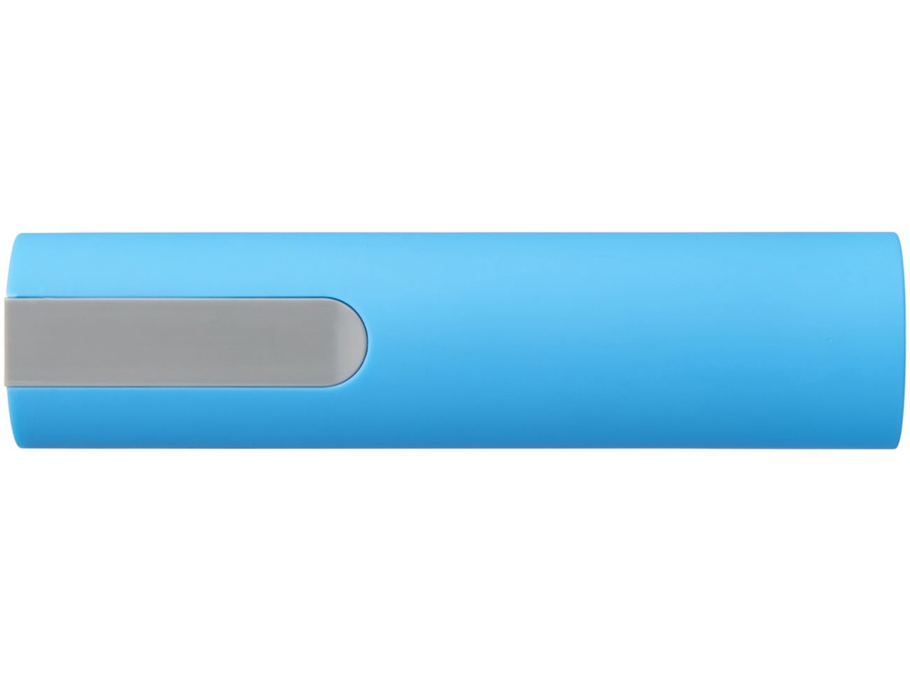 Зарядное устройство с резиновым покрытием 2200 мА/ч, синий